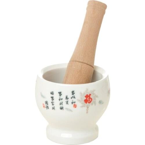 Ceramic Garlic Press Stone Mortar Garlic Press Garlic Press Garlic Mortar Meshed Garlic Device Grinder Garlic Press Kitchen