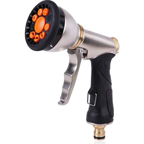 New High-Pressure Water Spray Gun Car Washer Hose Spray Bottle Garden Watering Sprinkler Sprinkler Cleaning Water Gun