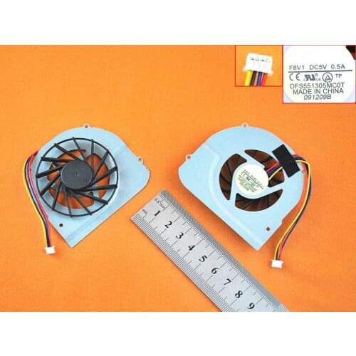New Laptop Cooling Fan for TOSHIBA Satellite M500 M900 version 2 P/N DFS551305MC0T CPU Cooler Radiator