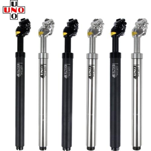 UNO Seatpost Mtb Road Bike Suspension Saddle Tube 27.2 30.9 31.6 Bicycle Shock Cushioned Dropper Seat Pipe Satori Sorata Pro