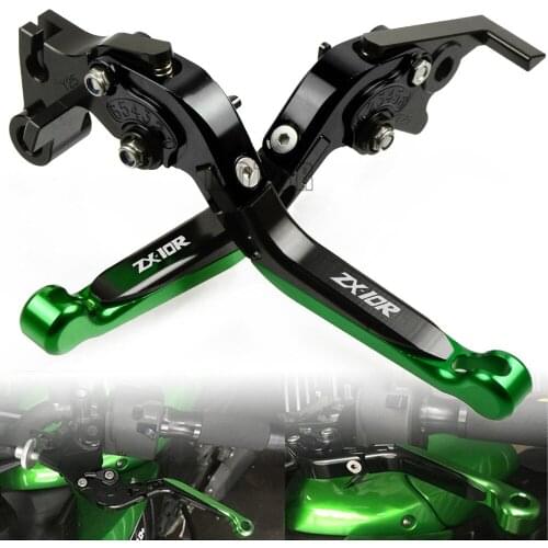For Kawasaki NINJA ZX10 R/RR/KRT 2016 2017 Motorcycle CNC Adjustable Folding Extendable Brake Clutch Levers ZX 10R 10 R/RR/KRT