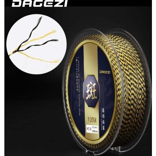 DAGEZI 4 Strand PE Braided Fishing Line 25 30 40 50 80LB 100M Multifilament Saltwater Fishing Braid Line For Fly Fishing