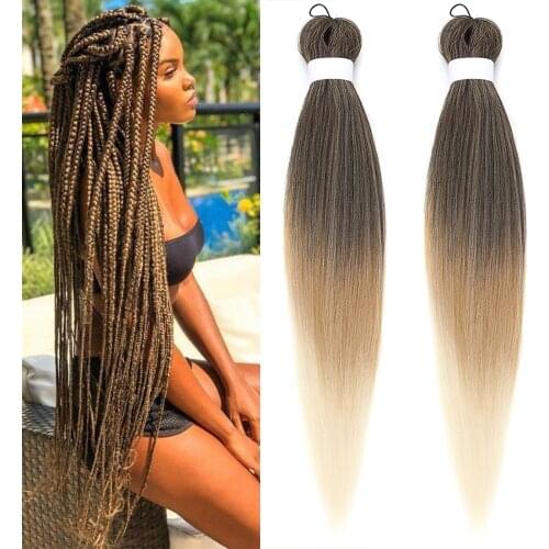 Natifah Hair Extensions Braids Pre Stretched Braiding Hair Wholesale Jumbo Braids Professional Extensions Hair For ZiZi Braids