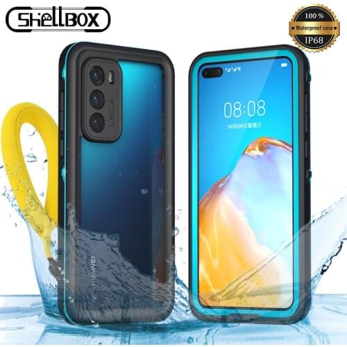 IP68 Waterproof Case for Huawei P40 Pro P20 P30 Lite Case Shockproof Diving Case for Huawei P40Pro P30 Pro Swimming Case