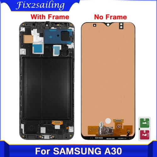 For Samsung galaxy A30 LCD A305/DS A305F A305FD A305A Lcd Display Touch Screen Digitizer Assembly For Samsung A30 lcd incell