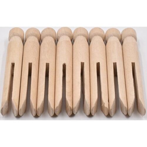 10x Natural wood dolly peg Traditional Dolly Style Wooden Clothes Pegs Dolly Clothespins Round Wooden Clothes Pins Wooden Crafts