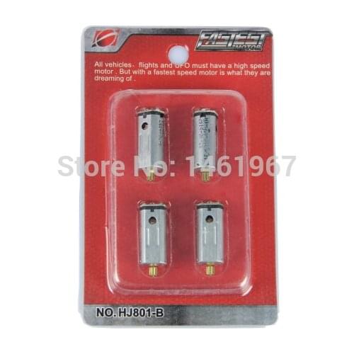 4 pcs/lot main Motor Quadcopter Parts Main Motor For PATHFINDER QUADCOPTER W608-7 dedicated motor