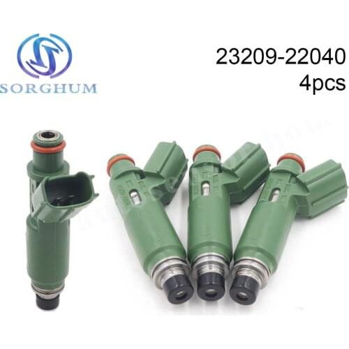 4pcs New 23209-22040 Fuel Injector For Chevrolet Prizm Toyota Matrix Corolla MR2 Pontiac Vibe