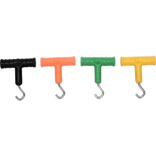 5cm Carp Fishing Equipment Knot Pull Tool Knot Hook Puller for Carp Fishing Rig Terminal Tackle T-Stype ABS