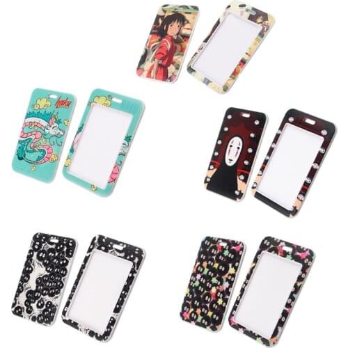BH1387 Blinghero Cartoon Movie ID Card Holder Name Anime Credit Card Holder Neck Strap Card ID Holders Identity Badge Lanyard