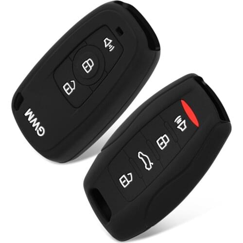 3 Buttons Silicone Car Key Fob Cover Case for Great Wall HAVAL H2 H6 H7 H8 H9 H2S M6 C50 Remote Keyless Accessories Car Styling