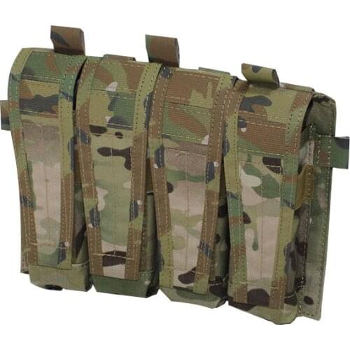 Quadruple Mag Bag Pouch Panel Front Panel for Tactical Vest