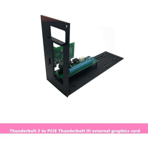Thunderbolt 3 to PCIE Thunderbolt 3 External graphics card Graphics card docking dock Thunderbolt 3