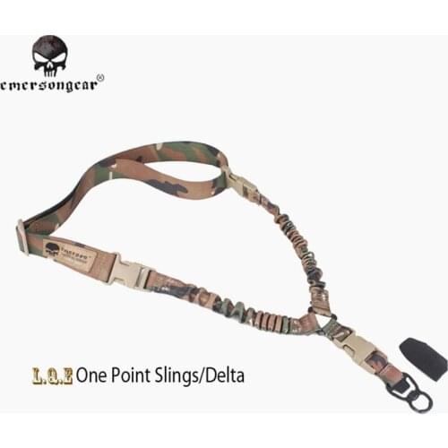 Emersongear L.Q.E Gun Bungee Sling with MASH One Point Sling/Delta Hunting Army Equipment Airsoft Tactical Accessories