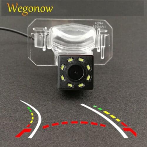 HD Wireless Car CCD Rear Camera Fisheye 12 led dynamic Night Vision For Honda CR-V CRV Fit Crosstour 2012 2013 2014 2015 Odyssey