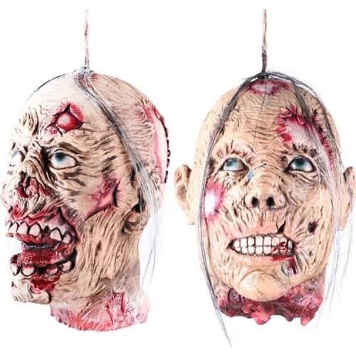 Simulated Emulsion Made Zombie Head Toy Present Scary Toys Interesting Gift