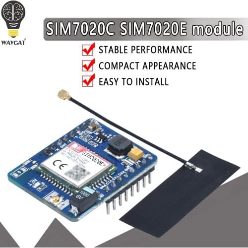 SIM7020 SIM7020E Core board or LCC chip New&Original Multi-Band B1/B3/B5/B8/B20/B28 LTE NB-IoT M2M module compatible SIM800C