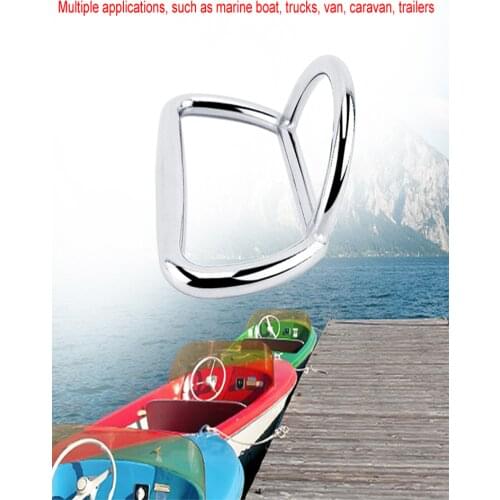 Stainless Steel 316 Inflatable Boats D-ring Handle Towing Ring Marine Hardware Kayak Fishing Boats Towing Ring Sailing