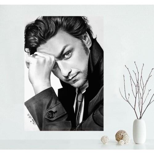 New Products 2020 James McAvoy Wall Art Canvas Posters And Prints Wall Pictures For Living Room Children Kids Bedroom Decor