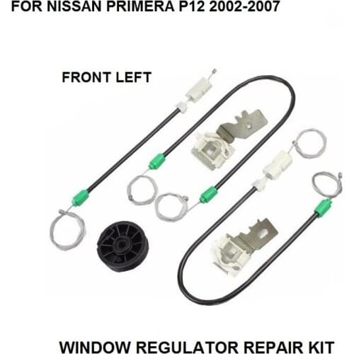 ELECTRIC WINDOW REGULATOR FOR NISSAN PRIMERA P12 FRONT-LEFT 2002-2007