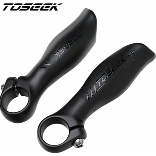 TOSEEK UD Matte Black Carbon Fiber Mountain Bike Small Auxiliary Handlebar MTB bicycle Bar End Parts