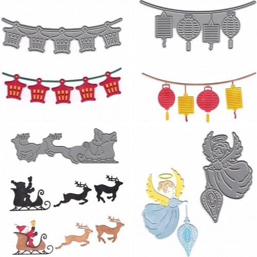 Mixed Christmas Celebrate Metal Cutting Dies Stencils For DIY Scrapbooking Decorative Embossing Suit Card Die Cutting Template