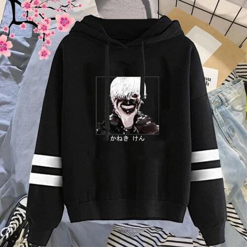 Tokyo Ghoul Hoodies Women Long Sleeve Sweatshirts Autumn Pullover Fashion Tops Sudaderas