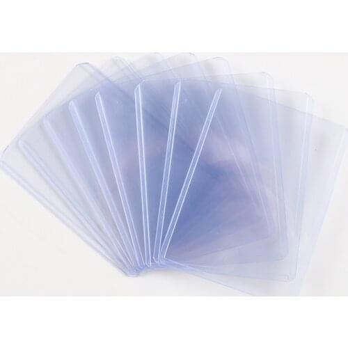 35pt Topload Card Holder Top Loader 3X4" Game Cards Protector Football Basketball Sports Card Sleeves
