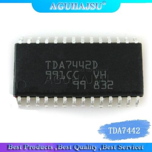 1PCS TDA7442D TDA7442 SOP28 Sound processor, audio amplifier chip, IC integrated circuit, accessories
