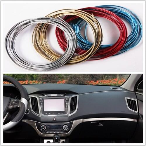 5M Car Styling Interior Decoration Strips Auto Accessories for Mini Cooper R52 R53 R55 R56 R58 R59 R60 R61 Paceman Countryman