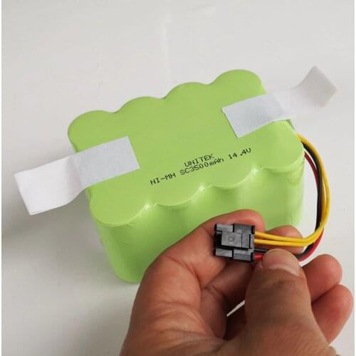 3500mAh 14.4V Ni-MH SC Rechargeable Battery for Haier Vacuum Cleaner M320-1 M320B M320R Sweeping Robot