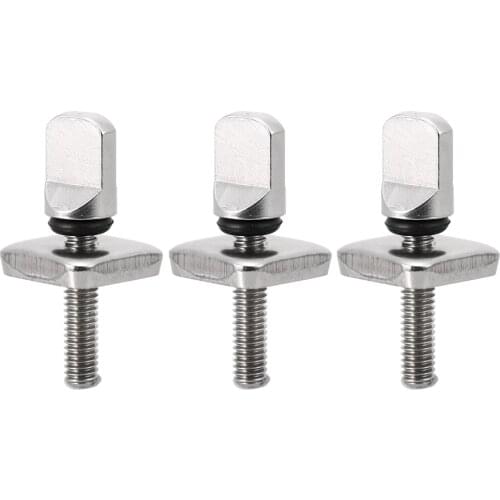 Stainless Steel Boat Surfboard Fin Screw & Fin Plate Replacement Kit Longboard Fin Screws Plate Multi Tool Boat Accessories