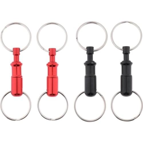 4pcs Keychain, Metal Quick Attach For Sports Equipment, Products