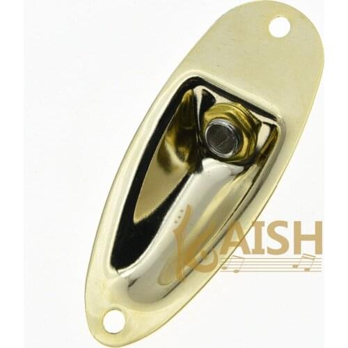 DOPRO Electric Guitar Jack Plate ST Boat Jack Plate