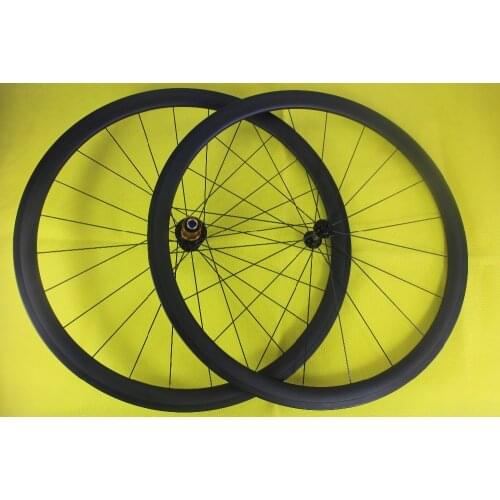38mm clincher racing bike carbon wheelset UD matt 23mm width 11v ULTRA LIGHT 1420g RAF10 RAR9 hubs Pillar X-TRA 1420 spoke