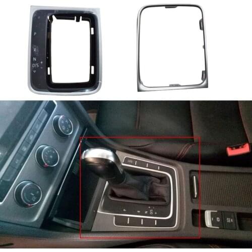 D7YA Car Gear Shift Box Cover Gear Panel Durable Car Accessories Fit for Golf 7 7.5 Plastic Car Modification