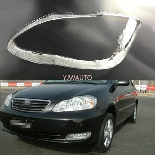 Car Headlamp Lens For Toyota Corolla 2003 2004 2005 2006 2007 2008 2009 Car Replacement Auto Shell