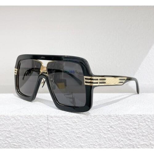 New Square Black Beige Cyan Large Frame Fashion Womens Sunglasses G0900 High Quality Mens Glasses
