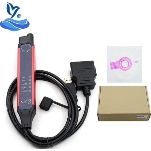 Fit V2.44/2.40.1/V2.31 Quality A+ VCI3 for Scanner WI-FI Wireless VCI-3 for Truck Diagnosis VCI3 Scanner Better Than VCI2 VCI1