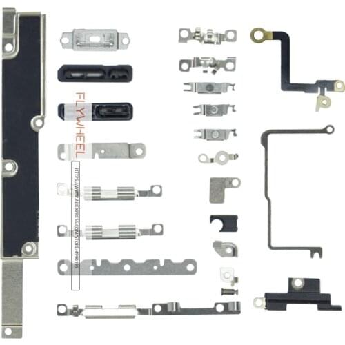 1set Inner Accessories Full Set Small Metal Internal Bracket Parts Shield Plate Kit For iPhone X