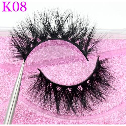 Visofree Eyelashes 3D Mink Lashes natural handmade volume soft lashes long eyelash extension real mink eyelash for makeup K08