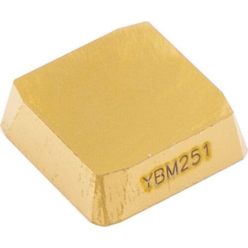 10PCS SPKN1504EDSKR YBM251 Lathe Cutting Tools CNC blade alloy carbide Turning Inserts CVD coating Milling insert