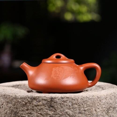 Yixing are recommended by the manual undressed ore mud stone lotus seed zhu ladle pot NiXinAn make tea teapot