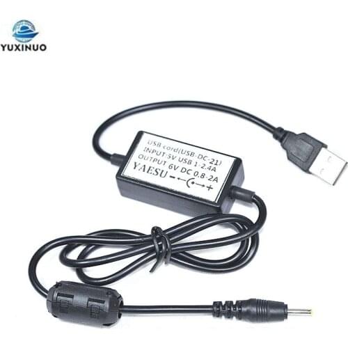 YAESU Walkie Talkie Accessories USB Charger Cable for YAESU VX-1R VX-2R VX-3R VX1R VX2R VX3R Radio Battery Charging