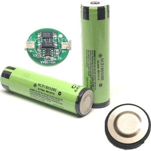 2pcs/lot Original Protected Panasonic 18650 NCR18650BE 3200mah 3.7V Li-ion Battery Rechargeable Batteries with PCB For e-cigs