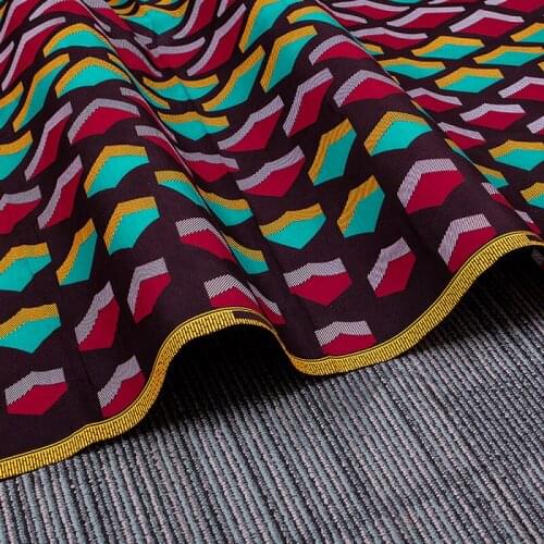 African Style Polyester Wax Cloth Fabric Sheet For Handmade DIY Sewing Crafts Garment Home Textile Material Supplies