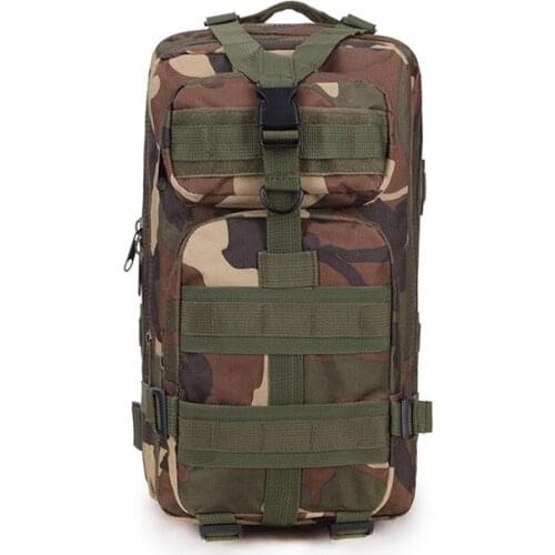 Army Fan Outdoor Sports Camping Camouflage Bag Hiking Riding Mountaineering Bag 3P Tactical Backpack