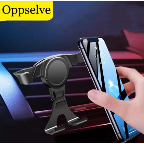 Car Phone Holder Universal for Redmi Note 8 Huawei in Car GPS Air Vent Mount Cell Phone Car Holder Stand For iPhone 11 X Bracket