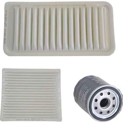 Car Air Filter Cabin Filter Oil Filter for Toyota Corolla 1.6l 1.8l Geely Gc7 Lifan 620 17801-22020 88568-52010 Jx0605b
