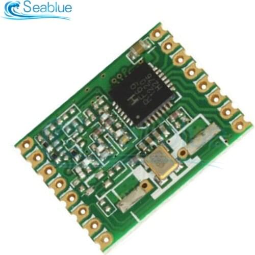 RFM69W Wireless Transceiver 433MHZ/868MHZ/915MHZ-(HopeRF-RFM69W-433S2/868S2/915S2) Highly Integrated RF Transceiver